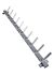 Wandkapstok Ecoro in zwart of aluminium|profeqprofessional.nl